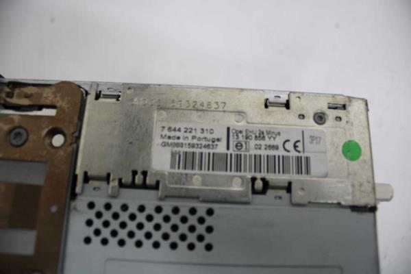 RADIO OPEL ASTRA H / ZAFIRA B / VECRA C - Vue 4